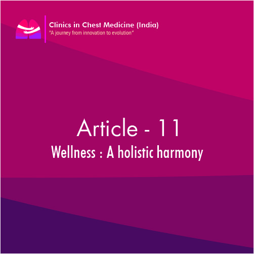 Wellness : A holistic harmony